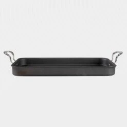Samuel Groves 45cm Seasoned Carbon Steel Double Burner Griddle