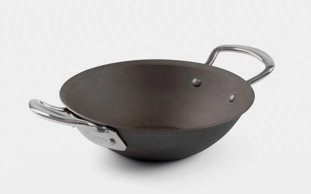 Samuel Groves 20cm Seasoned Carbon Steel Balti Dish 4 Samuel Groves 20cm Seasoned Carbon Steel Balti Dish - Image 2