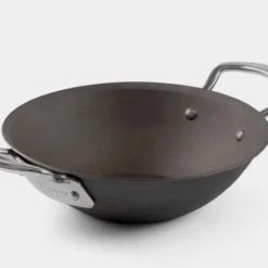 Samuel Groves 26cm Seasoned Carbon Steel Balti Dish -Kitchenknives Shop m0635 2