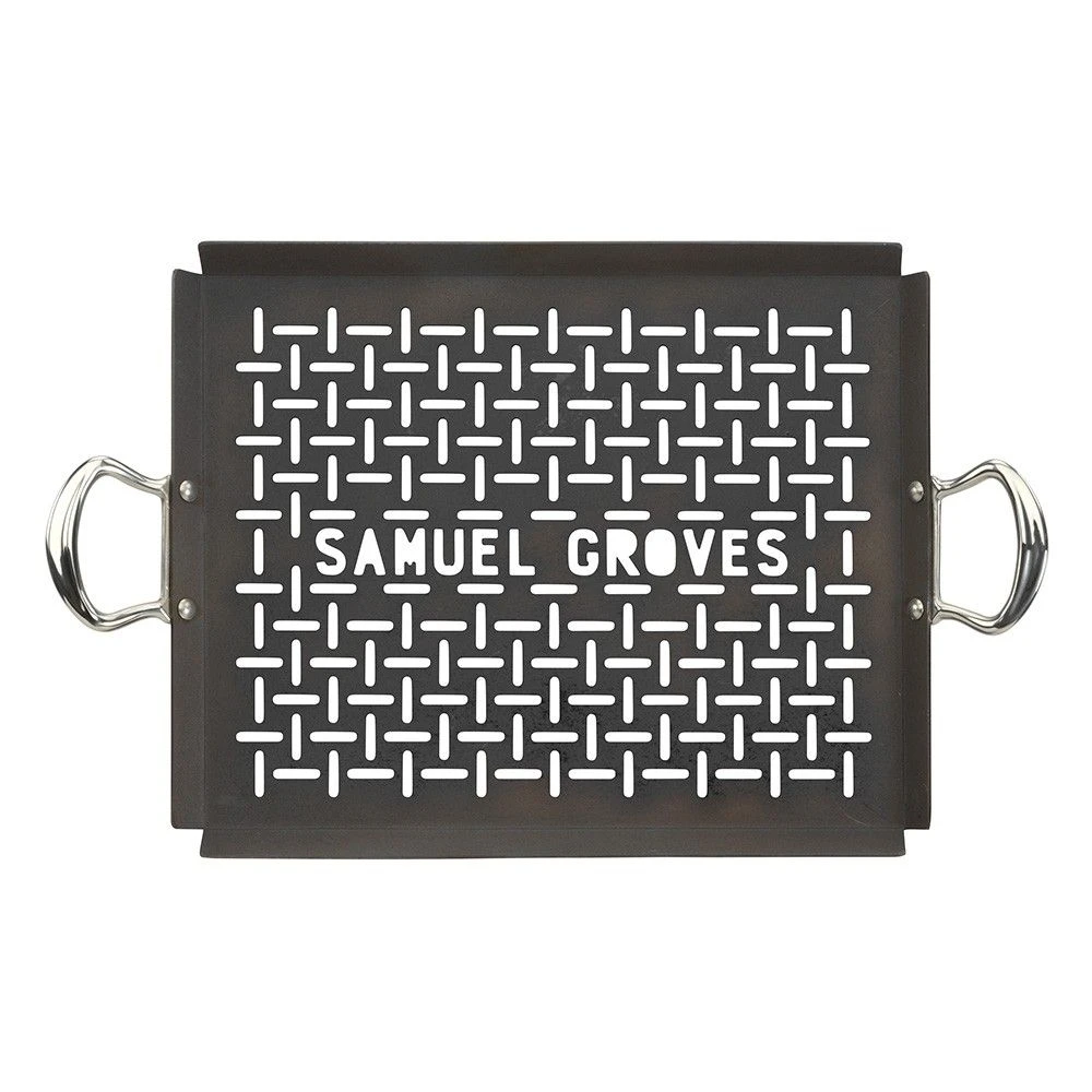 Samuel Groves Seasoned Carbon Steel BBQ Medium Grill 4 Samuel Groves Seasoned Carbon Steel BBQ Medium Grill - Image 2