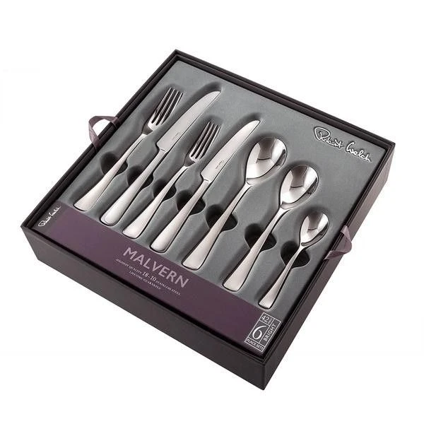 Robert Welch Malvern Bright Cutlery 42 Piece Set With Free Large Cutlery Tray 5 Robert Welch Malvern Bright Cutlery 42 Piece Set With Free Large Cutlery Tray - Image 3