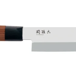 Kai Seki Magoroko Red Wood 16.5cm Nakiri Knife (KAI-MGR-0165N)