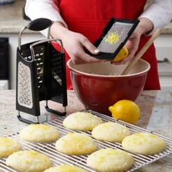 Microplane Specialty 4 Sided Box Grater (34006) 17 Microplane Specialty 4 Sided Box Grater (34006) -Kitchenknives Shop mic 34006 ls3