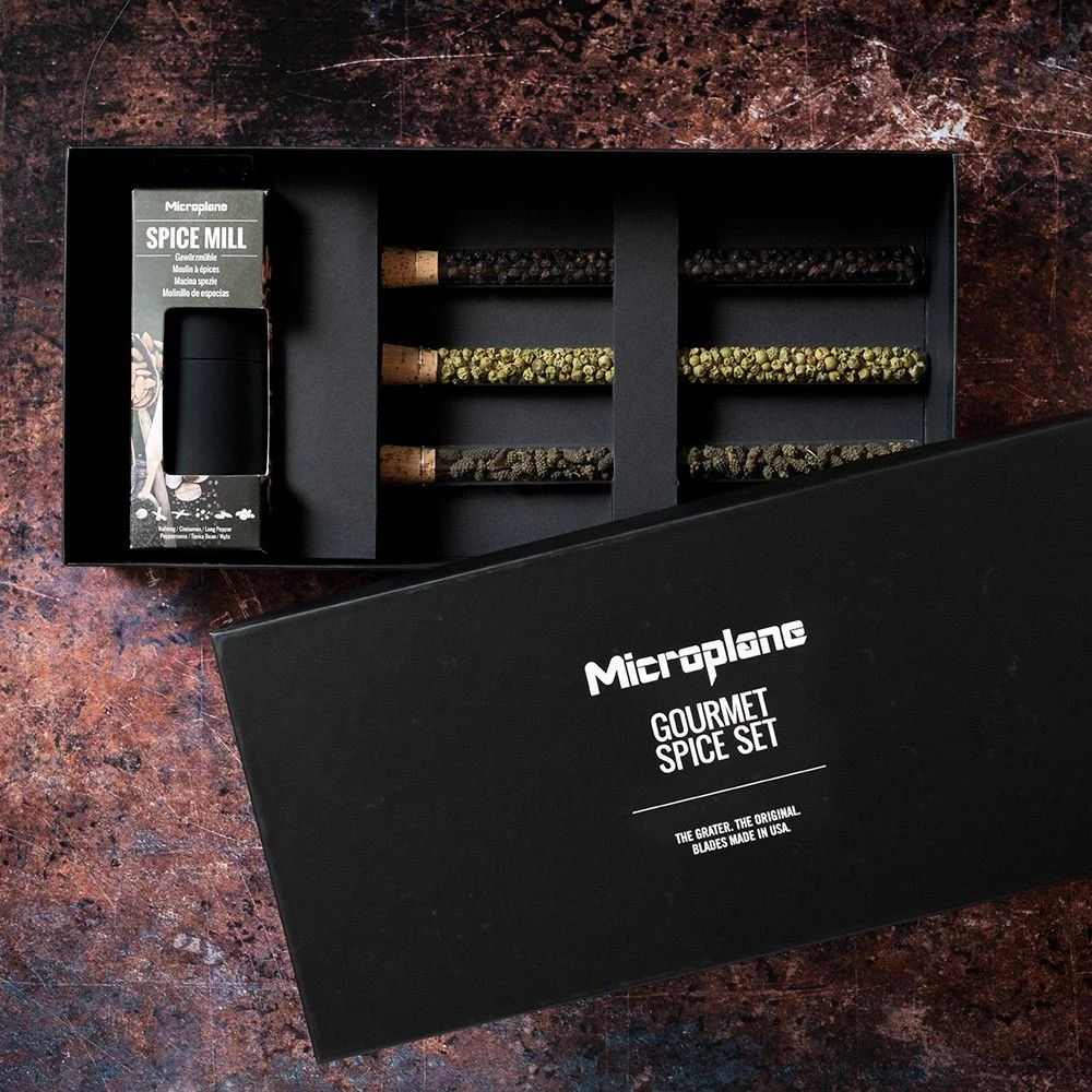 Microplane Gourmet Pepper Set (MIC-36176) 3 Microplane Gourmet Pepper Set (MIC-36176)