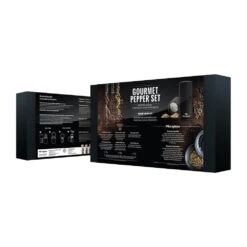 Microplane Gourmet Pepper Set (MIC-36176) 22 Microplane Gourmet Pepper Set (MIC-36176) -Kitchenknives Shop mic 36176 gourmet pepper set box white background 2