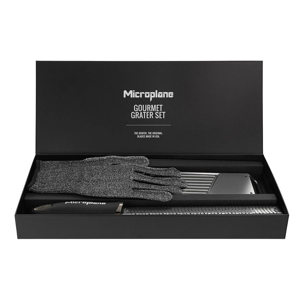 Microplane Gourmet Grater Set With Cut Resistant Glove (MIC-36179) 5 Microplane Gourmet Grater Set With Cut Resistant Glove (MIC-36179) - Image 3