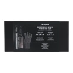 Microplane Gourmet Grater Set With Cut Resistant Glove (MIC-36179) 9 Microplane Gourmet Grater Set With Cut Resistant Glove (MIC-36179) -Kitchenknives Shop mic 36179 gormet grater set with glove 3
