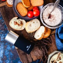 Microplane Specialty Spice Mill 2 In 1 Stainless Steel (48960) -Kitchenknives Shop mic 48960 ls8