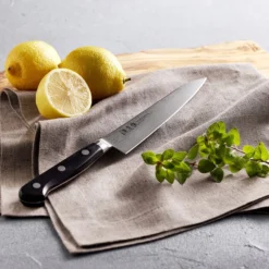 Minamoto Kotetsu 18cm Chef Knife By Yasuda Hamono (M101) -Kitchenknives Shop minamoto kotetsu ls 150 1