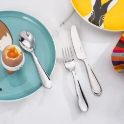 Robert Welch Norton Bright Children's 3 Piece Set -Kitchenknives Shop norbr1080v3 norton childs 3pc set ls sq