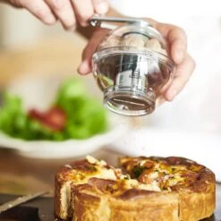 Peugeot Tidore Nutmeg Mill 11cm Clear Acrylic (P19501) -Kitchenknives Shop p19501 ls1