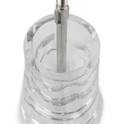 Peugeot Ouessant Salt Mill 14cm Stainless Steel & Acrylic (P29043) -Kitchenknives Shop p29043 3