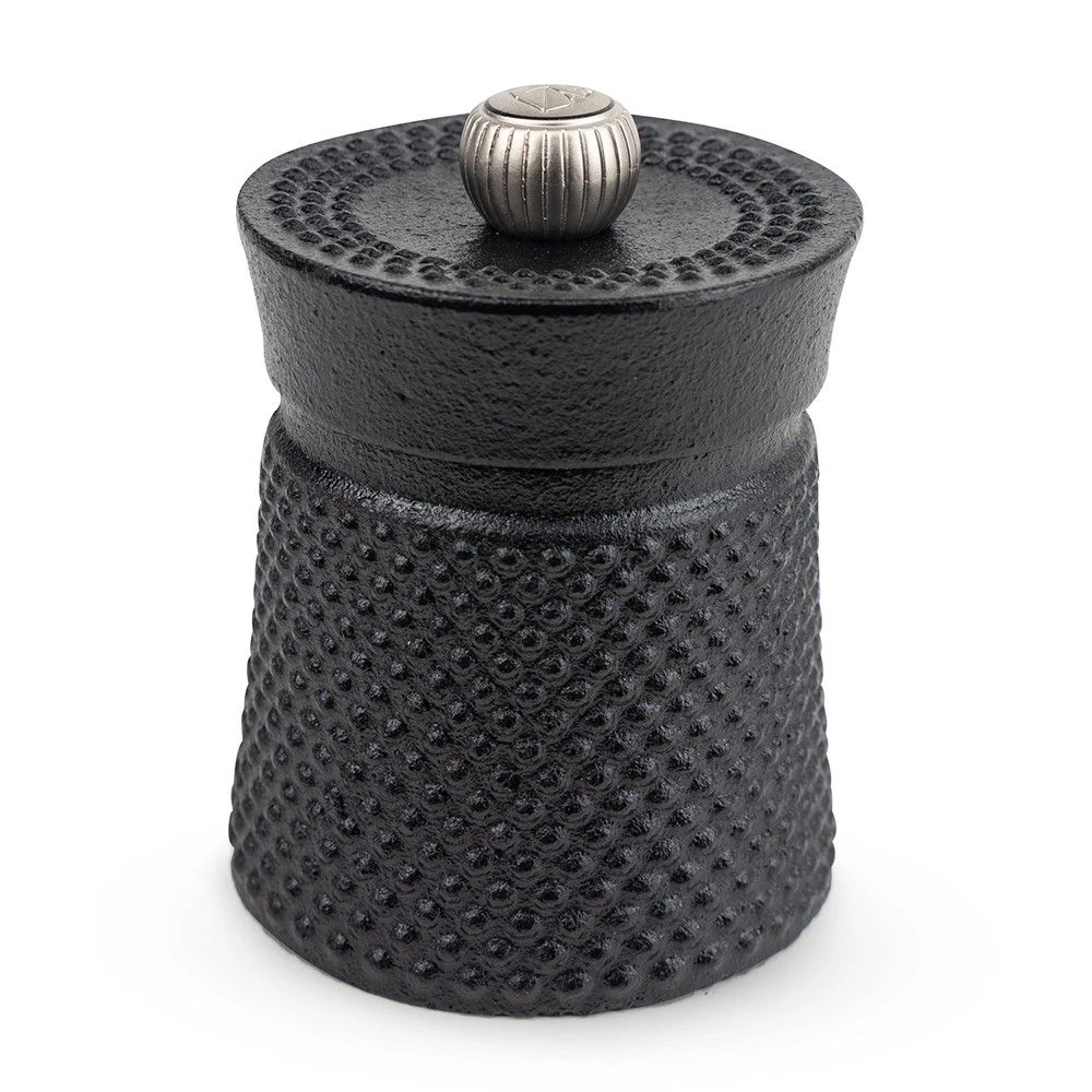 Peugeot Bali Font Cast Iron Pepper Mill 8cm Black (35402) 3 Peugeot Bali Font Cast Iron Pepper Mill 8cm Black (35402)