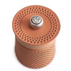 Peugeot Bali Font Cast Iron Pepper Mill 8cm Orange (35426) 11 Peugeot Bali Font Cast Iron Pepper Mill 8cm Orange (35426) -Kitchenknives Shop p35426 ls3