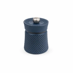 Peugeot Bali Font Cast Iron Pepper Mill 8cm Blue (P36621)