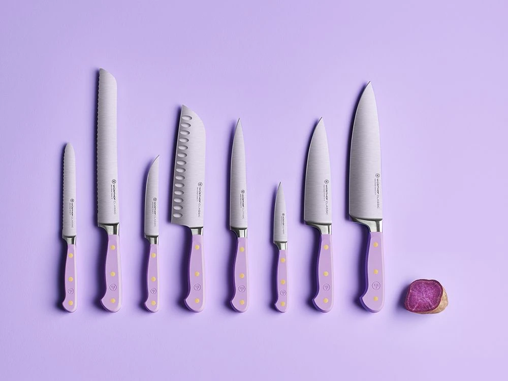Wusthof Classic Colour Precision Double Serrated Bread Knife 23cm Purple Yam (WT1061706223) 4 Wusthof Classic Colour Precision Double Serrated Bread Knife 23cm Purple Yam (WT1061706223) - Image 2