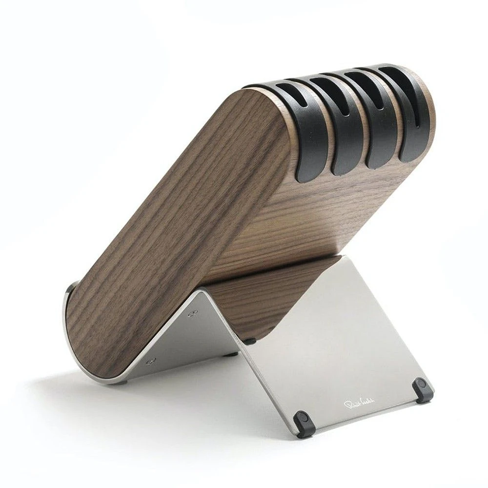 Robert Welch Signature Q Walnut Knife Block 4 Robert Welch Signature Q Walnut Knife Block - Image 2