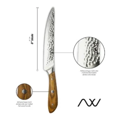 Rockingham Forge Ashwood 20cm Carving Knife -Kitchenknives Shop rf 1746 carving knife infographic