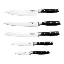 Rockingham Forge Professional 5 Piece Knife Set With Canvas Case (RF-7090/CASE) -Kitchenknives Shop rf 7090 6b 2