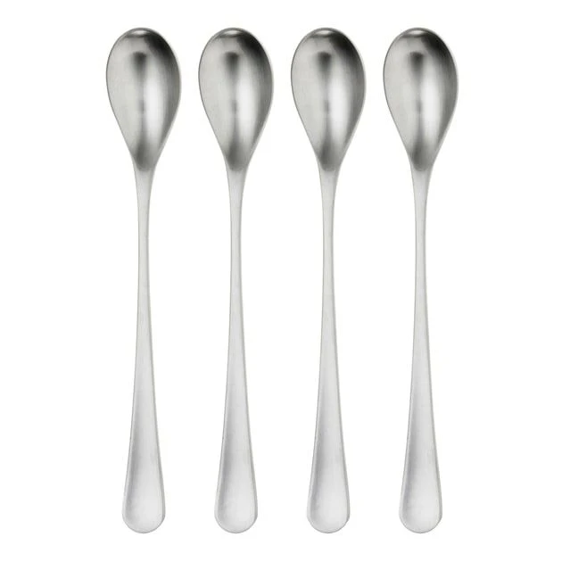 Robert Welch RW2 Satin Long Handled Spoon 4 Piece Set 3 Robert Welch RW2 Satin Long Handled Spoon 4 Piece Set