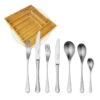 Robert Welch RW2 Satin Cutlery 56 Piece Set With Free Large Cutlery Tray -Kitchenknives Shop robsa1099v 42 v2