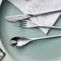 Robert Welch Bud Bright Serving Fork -Kitchenknives Shop rw collection 5mm bud 4