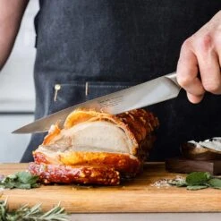 Robert Welch Professional V Carving/ Slicing Knife 22cm 7 Robert Welch Professional V Carving/ Slicing Knife 22cm -Kitchenknives Shop rwpsa2011v professional v carving slicing knife 22cm ps736 1