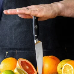 Robert Welch Professional V Kitchen/ Utility Knife 14cm 9 Robert Welch Professional V Kitchen/ Utility Knife 14cm -Kitchenknives Shop rwpsa2050v professional v kitchen utility knife 14cm ps898 1