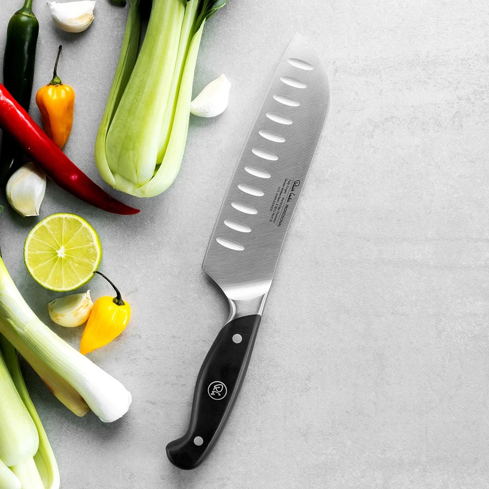 Robert Welch Professional V Santoku Knife 17cm 4 Robert Welch Professional V Santoku Knife 17cm - Image 2