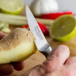 Robert Welch Professional V Vegetable/ Paring Knife 9cm -Kitchenknives Shop rwpsa2083v professional v veg paring knife ps37 squ 1