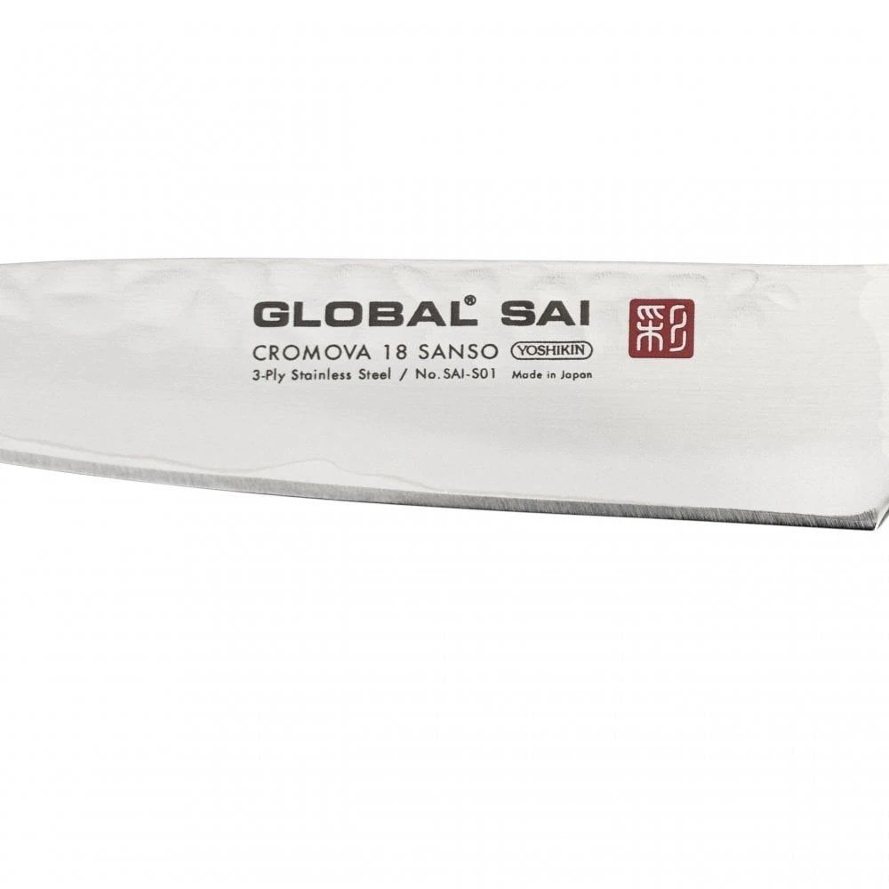 Global Sai SAIS01 - 9cm Paring Knife (SAI-S01) 4 Global Sai SAIS01 - 9cm Paring Knife (SAI-S01) - Image 2