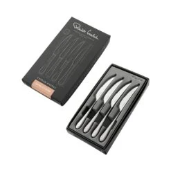 Robert Welch Sandstone Bright Steak Knife 4 Piece Set 6 Robert Welch Sandstone Bright Steak Knife 4 Piece Set -Kitchenknives Shop sanbr1012v4 pt07
