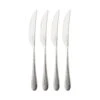 Robert Welch Sandstone Bright Steak Knife 4 Piece Set -Kitchenknives Shop sanbr1012v4 sandstone steak knife 4pc set