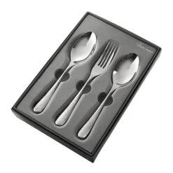 Robert Welch Sandstone Bright Serving 3 Piece Set 8 Robert Welch Sandstone Bright Serving 3 Piece Set -Kitchenknives Shop sanbr1088v3 sandstone br 3pc serving set 1
