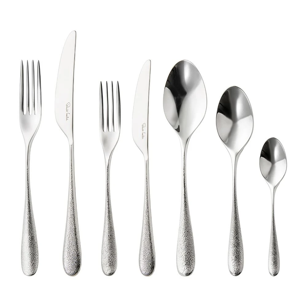Robert Welch Sandstone Bright Cutlery 42 Piece Set 3 Robert Welch Sandstone Bright Cutlery 42 Piece Set