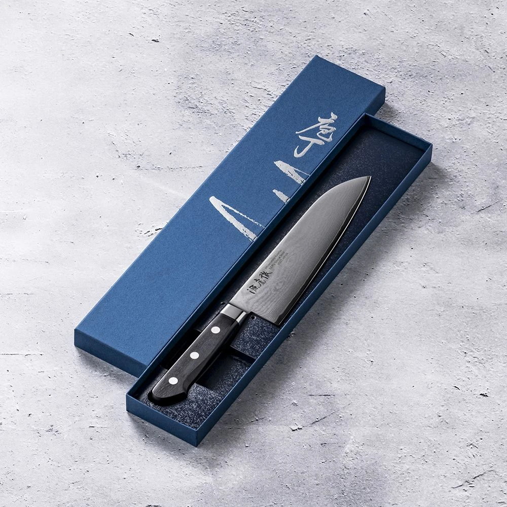 Minamoto Kotetsu 18cm Santoku By Yasuda Hamono (M100) 7 Minamoto Kotetsu 18cm Santoku By Yasuda Hamono (M100) - Image 5