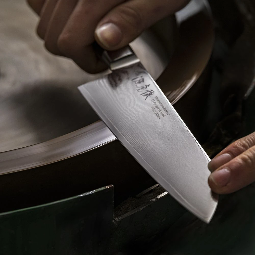 Minamoto Kotetsu 18cm Santoku By Yasuda Hamono (M100) 20 Minamoto Kotetsu 18cm Santoku By Yasuda Hamono (M100) - Image 18