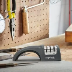 EdgeCraft Model E4635 Sharpener - 2-Stage 15°/20° Dizor -Kitchenknives Shop she635gy12 03