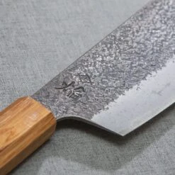 Sakai Takayuki Homura Guren (Aogami 2 Steel) Japanese Chef's Nakiri Knife 180mm With Urushi Lacquered Oak Handle -Kitchenknives Shop sk 01186 new 2