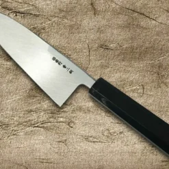 Sakai Takayuki Aoniko Blue 2 Steel Ebony Handle Japanese Chef's Deba Knife 180mm -Kitchenknives Shop sk 01235 1 1