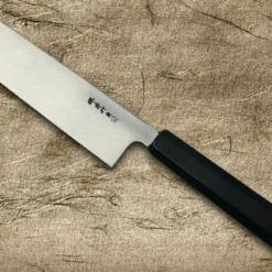 Sakai Takayuki Aoniko Blue 2 Steel Ebony Handle Japanese Chef's Nakiri (Vegetable) 180mm -Kitchenknives Shop sk 01263 1