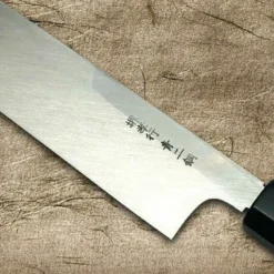 Sakai Takayuki Aoniko Blue 2 Steel Ebony Handle Japanese Chef's Peeling Knife 180mm -Kitchenknives Shop sk 01297 5