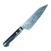 Sakai Takayuki VG10-VG2 Coreless Damascus Japanese 160mm Kengata-Santoku Knife -Kitchenknives Shop sk 14414 1