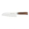 Tamahagane San Tsubame Wood 17.5cm Fluted Santoku (SN-1214)