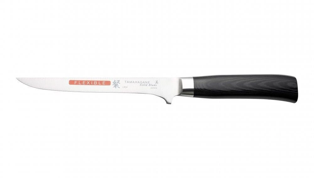 Tamahagane San Tsubame 16cm Boning Knife With Flexible Blade (SNM-1120) 3 Tamahagane San Tsubame 16cm Boning Knife With Flexible Blade (SNM-1120)