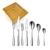 Robert Welch Stanton Bright Cutlery 84 Piece Set With Free Large Cutlery Tray -Kitchenknives Shop stabr1099v 42 v2 2