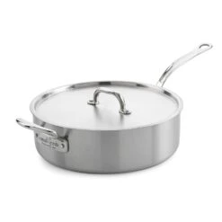 Samuel Groves Classic 26cm Stainless Steel Triply Saute Pan With Lid