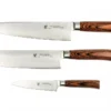 Tamahagane San Tsubame Wood 3 Piece Boxed Knife Set (SN-115816)