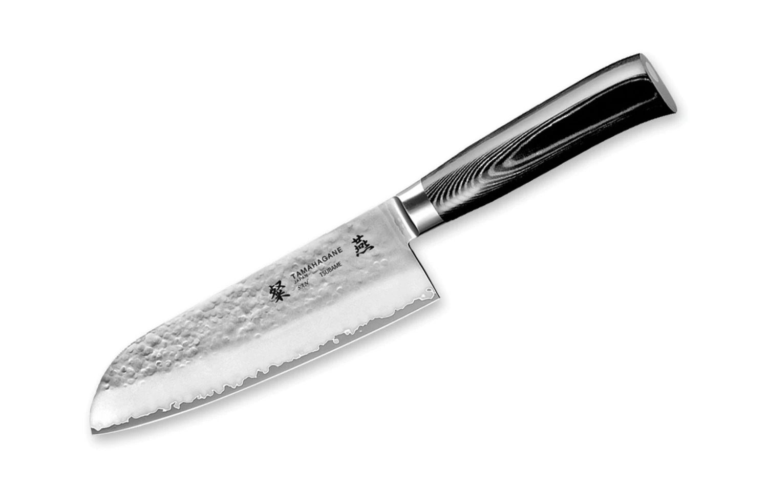 Tamahagane San Tsubame 16cm Santoku Knife (SNMH-1115) 6 Tamahagane San Tsubame 16cm Santoku Knife (SNMH-1115) - Image 4
