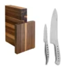 Tojiro 2 Piece Magnetic Block Set (Chef's & Paring Knife) -Kitchenknives Shop tojiro10 walnut july
